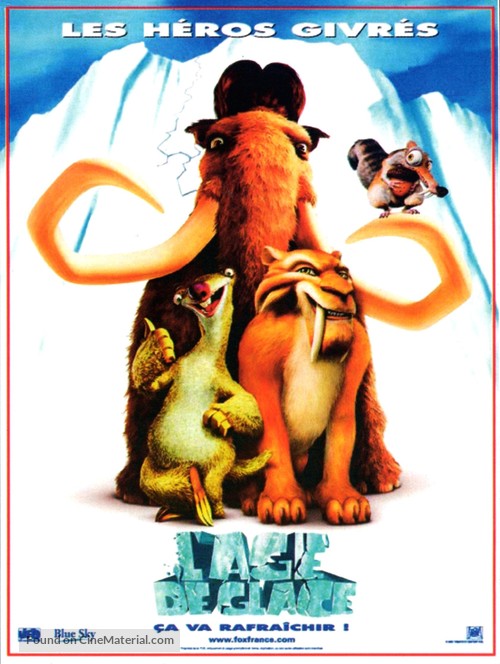 Ice Age - French Movie Poster