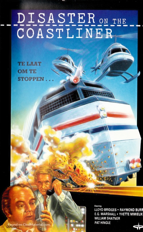 Disaster on the Coastliner - Dutch Movie Cover