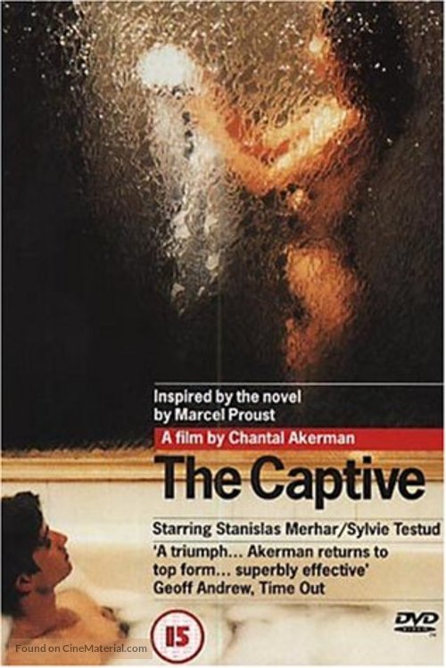 La captive - British DVD movie cover
