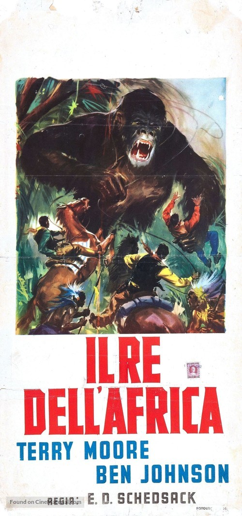 Mighty Joe Young - Italian Movie Poster