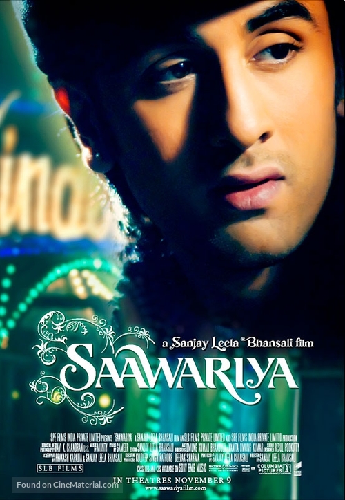 Saawariya - Indian Movie Poster