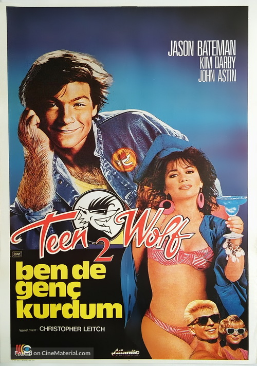 Teen Wolf Too - Turkish Movie Poster