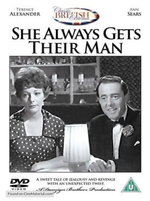 She Always Gets Their Man - British Movie Cover