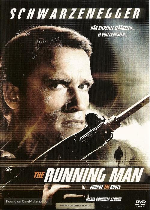 The Running Man - Finnish Movie Cover