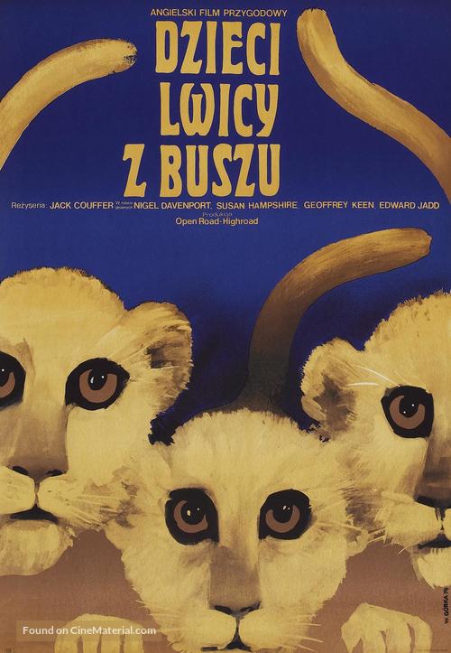 Living Free - Polish Movie Poster