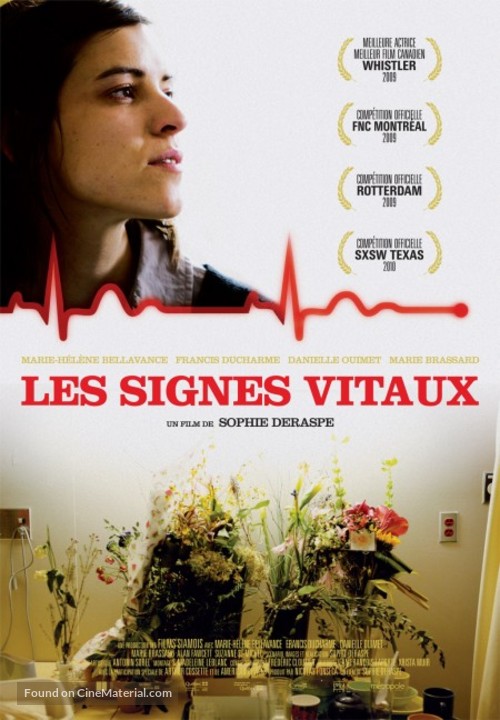 Les signes vitaux - Canadian Movie Poster