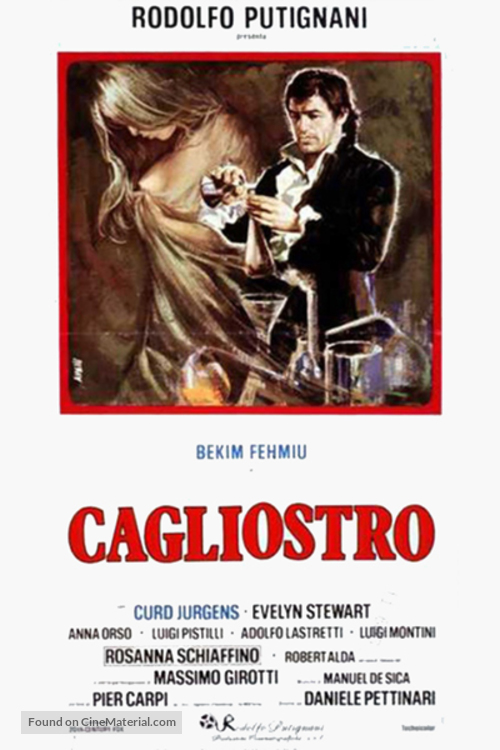 Cagliostro - Italian Movie Poster