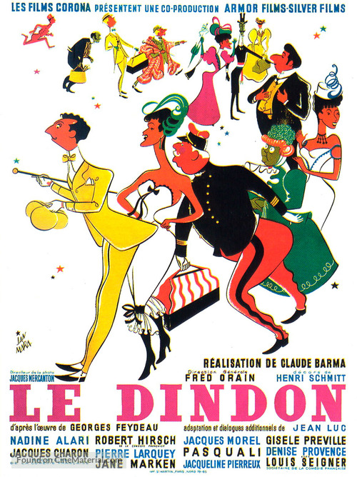 Le dindon - French Movie Poster