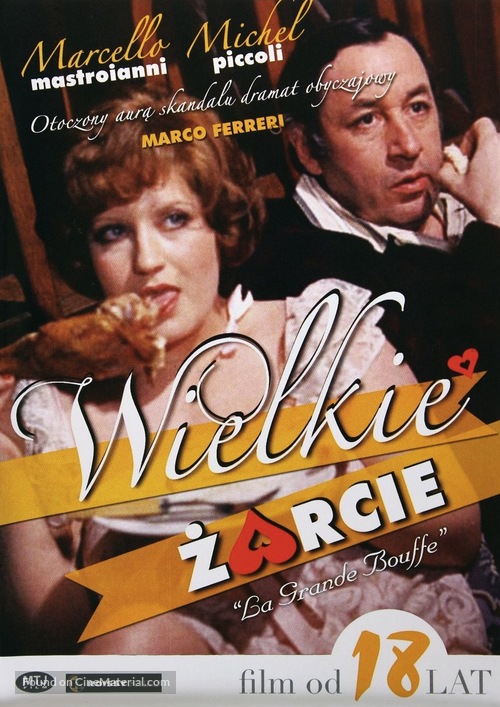 La grande bouffe - Polish DVD movie cover