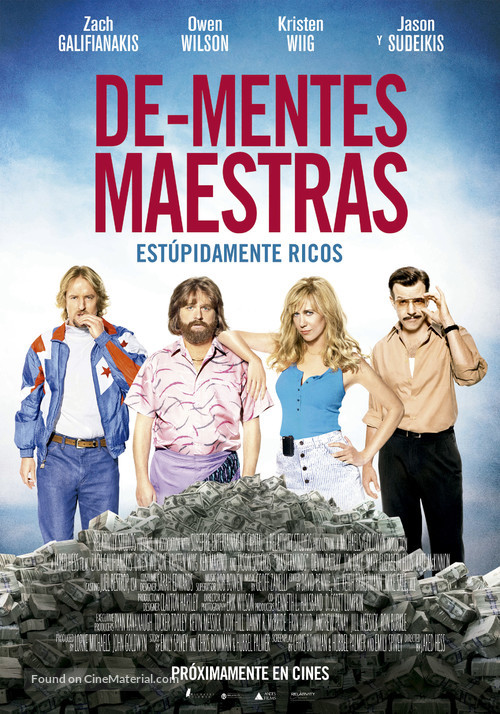 Masterminds - Peruvian Movie Poster