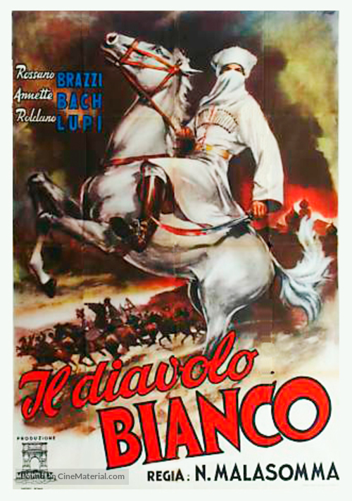 Il diavolo bianco - Italian Movie Poster