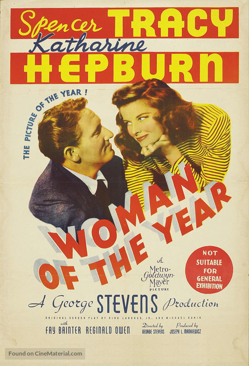 Woman of the Year - Australian Movie Poster