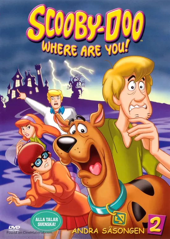 &quot;Scooby-Doo, Where Are You!&quot; - Swedish DVD movie cover