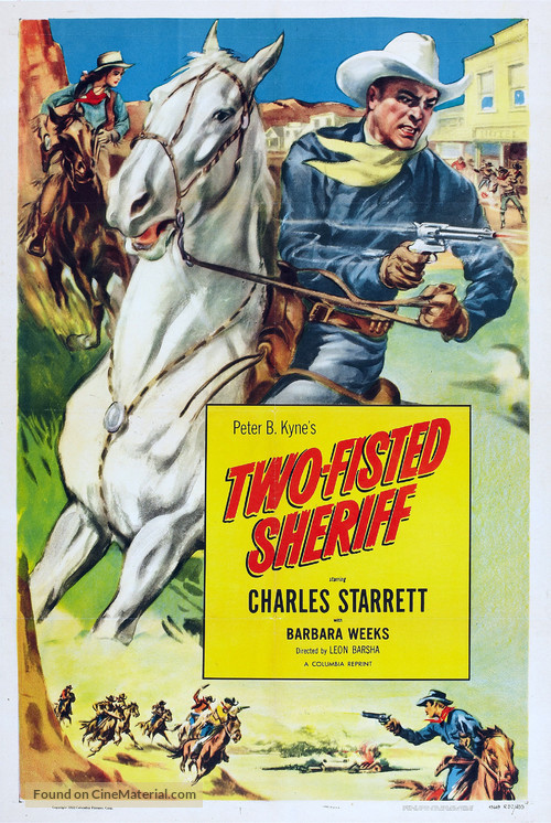 Two Fisted Sheriff - Movie Poster