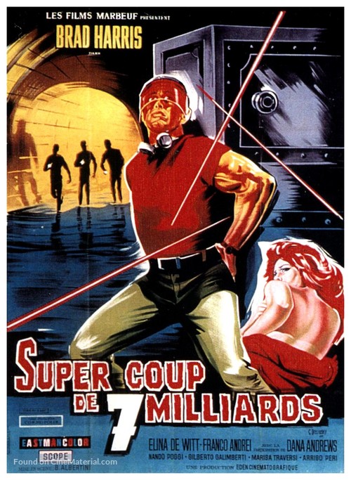 Supercolpo da 7 miliardi - French Movie Poster