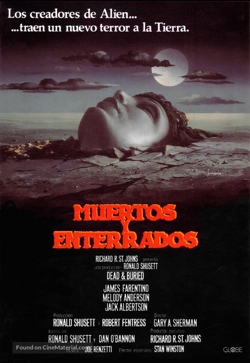 Dead &amp; Buried - Spanish Movie Poster