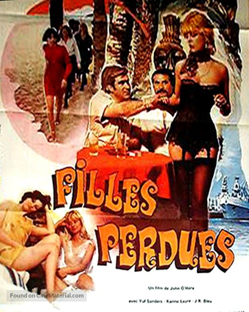 L&#039;oasis des filles perdues - French Movie Poster