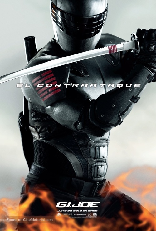 G.I. Joe: Retaliation - Mexican Movie Poster