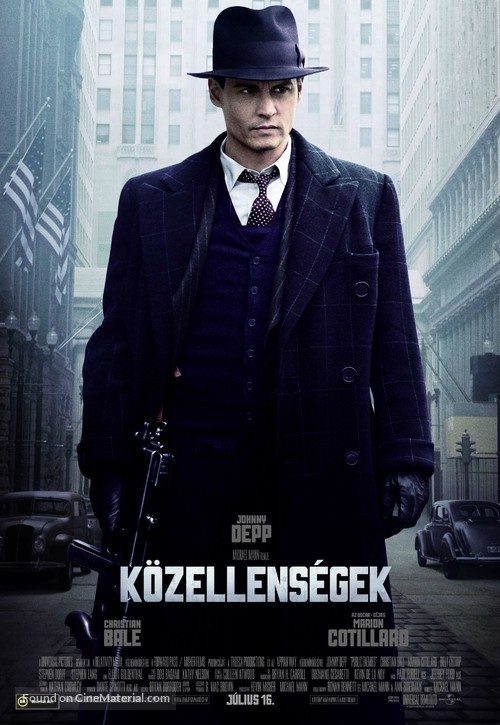 Public Enemies - Hungarian Movie Poster