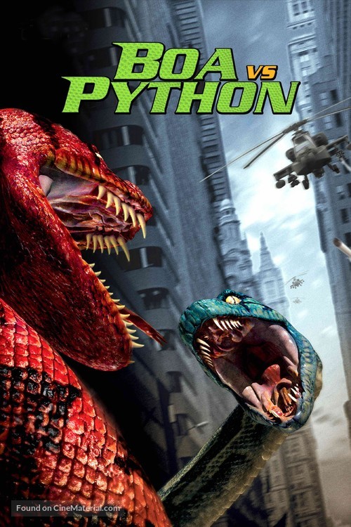 Boa vs. Python - Movie Poster