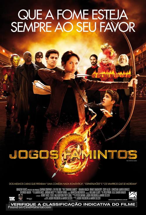 The Starving Games - Brazilian Movie Poster