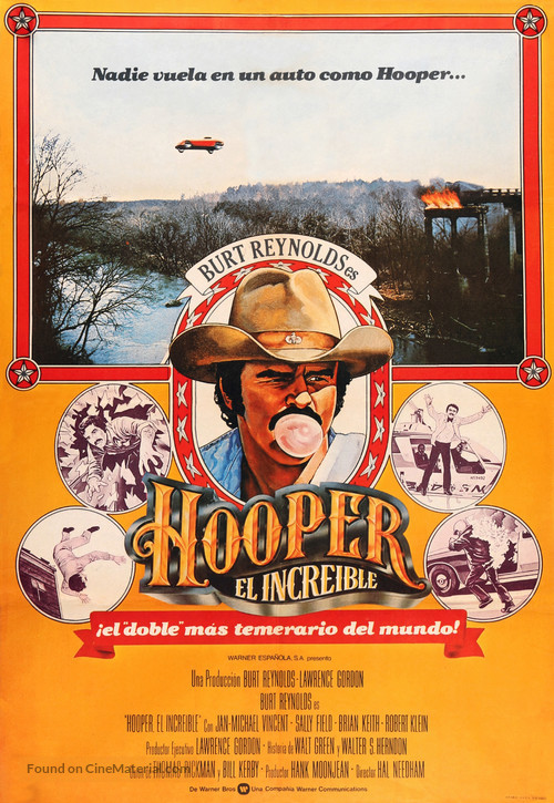Hooper - Spanish Movie Poster