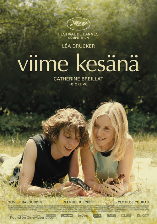 L&#039;&eacute;t&eacute; dernier - Finnish Movie Poster