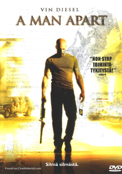 A Man Apart - Finnish DVD movie cover