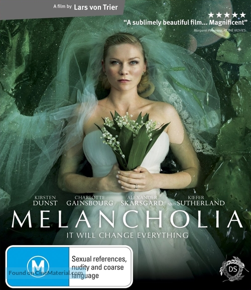 Melancholia - Australian Blu-Ray movie cover