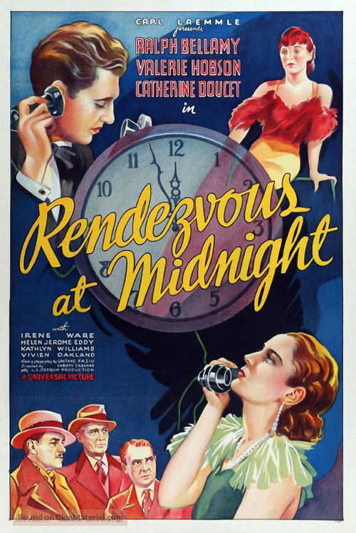 Rendezvous at Midnight - Movie Poster
