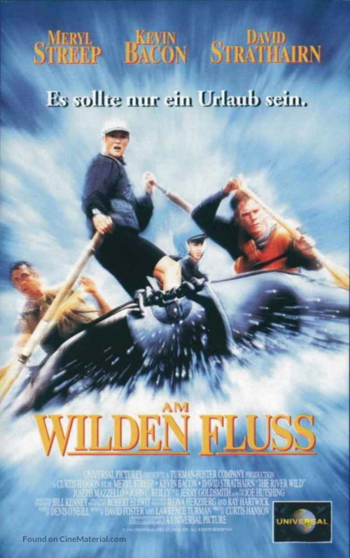 The River Wild - German VHS movie cover