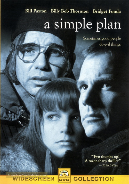 A Simple Plan - DVD movie cover