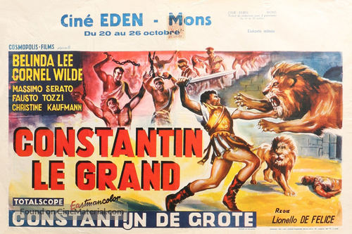 Costantino il grande - Belgian Movie Poster