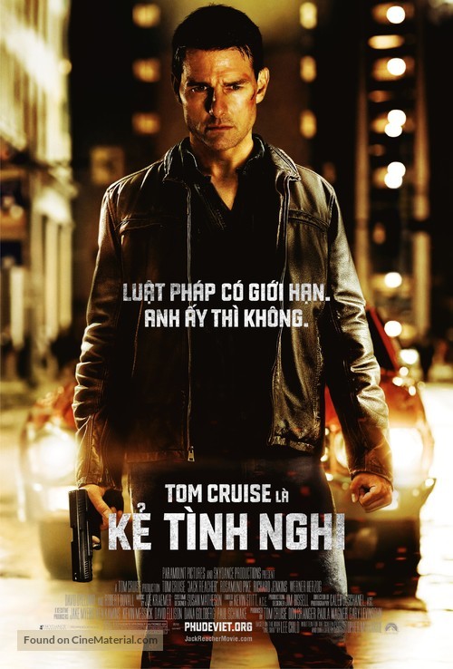 Jack Reacher - Vietnamese Movie Poster