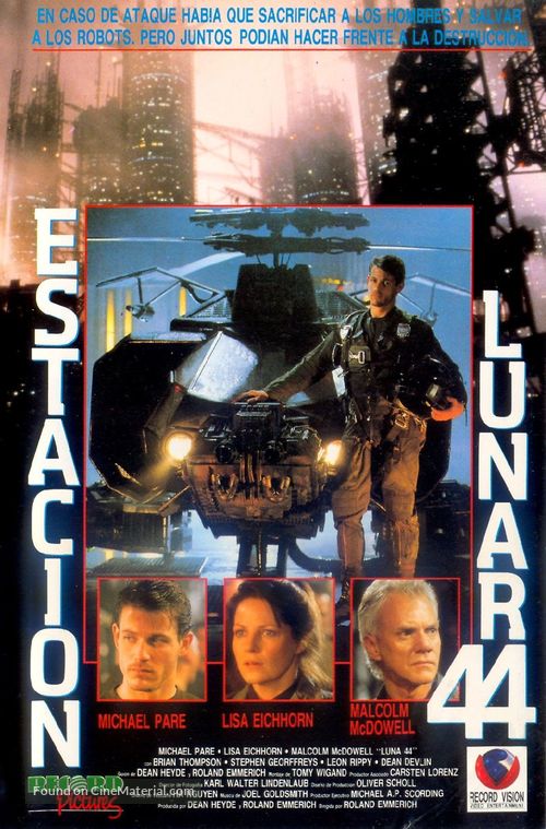 Moon 44 - Spanish VHS movie cover