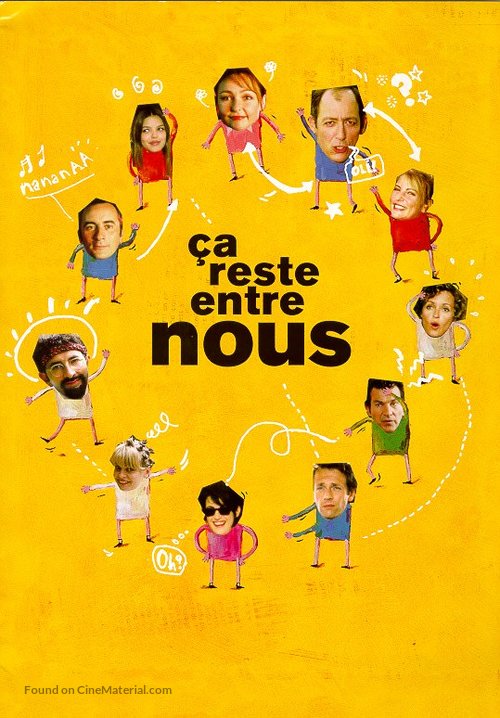 &Ccedil;a reste entre nous - French poster