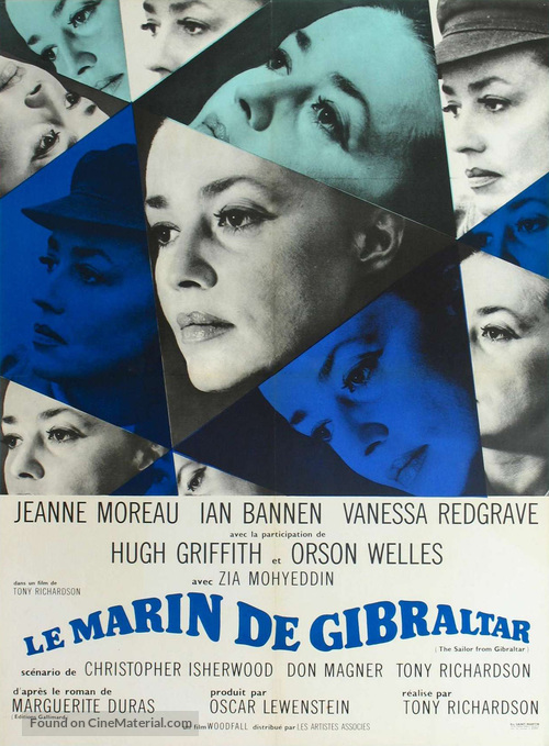 The Sailor from Gibraltar - French Movie Poster