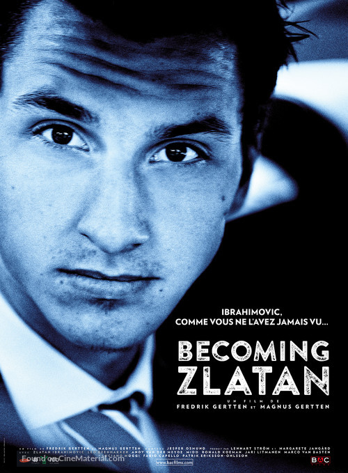 Den unge Zlatan - French Movie Poster