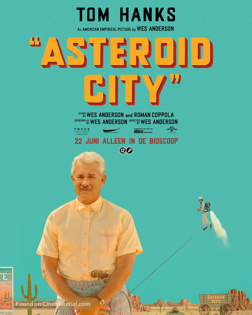 Asteroid City - Dutch Movie Poster