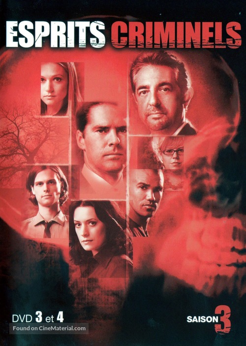 &quot;Criminal Minds&quot; - French DVD movie cover