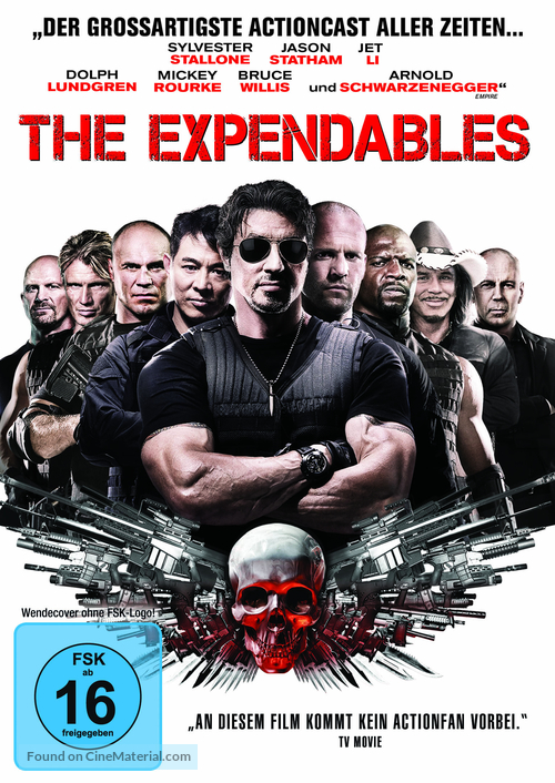 The Expendables - German Movie Cover