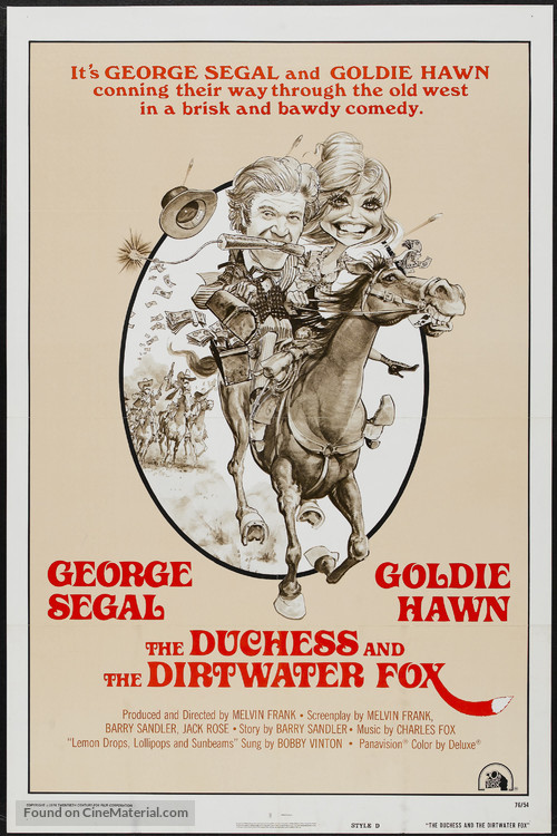 The Duchess and the Dirtwater Fox - Movie Poster