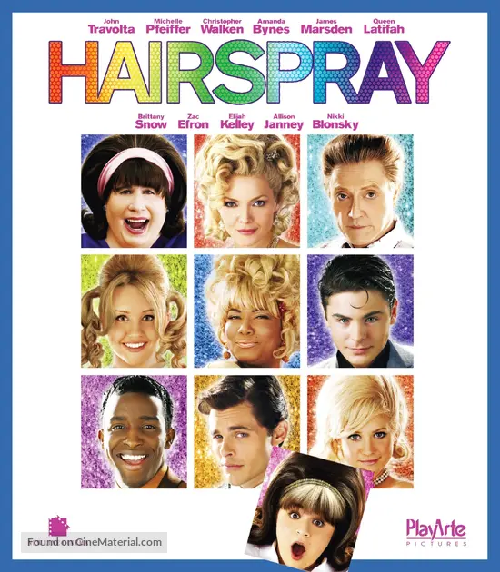 Hairspray - Brazilian Blu-Ray movie cover