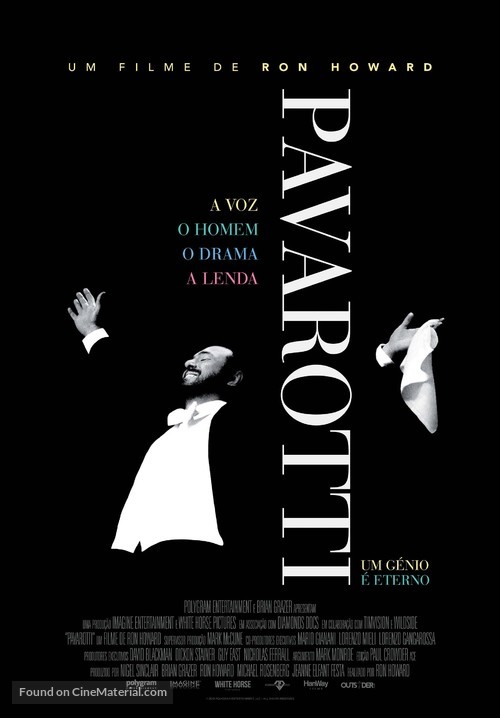 Pavarotti - Portuguese Movie Poster