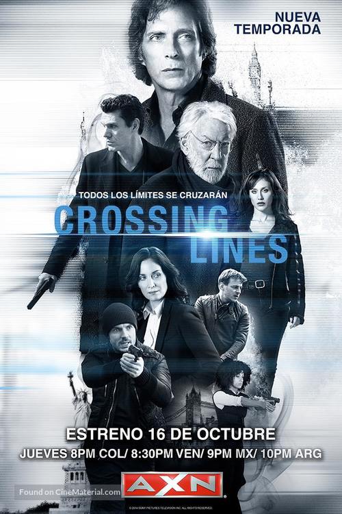 &quot;Crossing Lines&quot; - Colombian Movie Poster