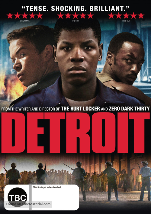 Detroit - New Zealand DVD movie cover