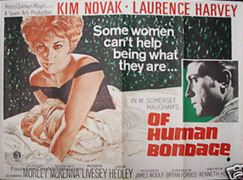 Of Human Bondage - British Movie Poster