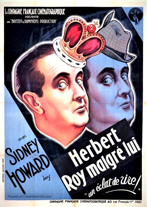 It&#039;s a King - French Movie Poster