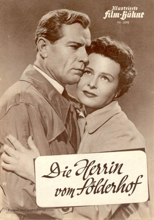 Die Herrin vom S&ouml;lderhof - German poster