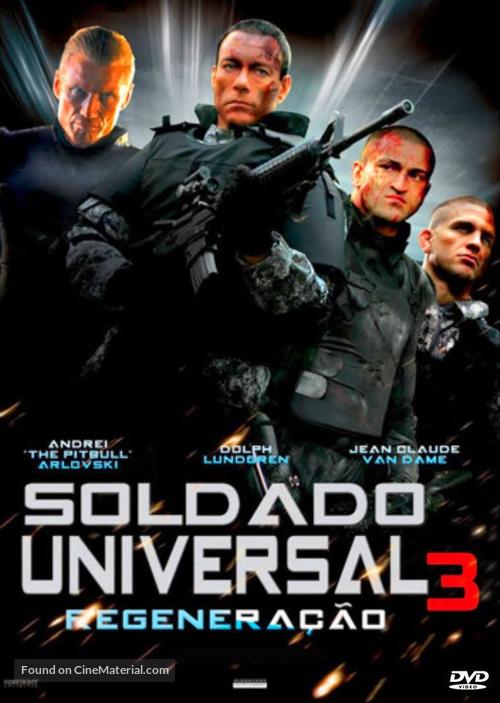 Universal Soldier: Regeneration - Brazilian Movie Cover
